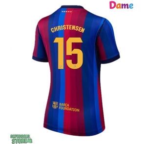 Barcelona Andreas Christensen #15 Replika Hjemmebanetrøje Dame 2026-27 Kortærmet